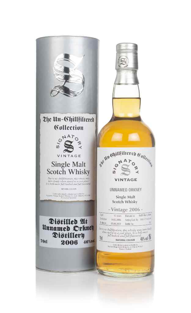Unnamed Orkney 15 Year Old 2006 (casks 17/A65 #18) - Un-Chillfiltered Collection (Signatory) 70cl product image