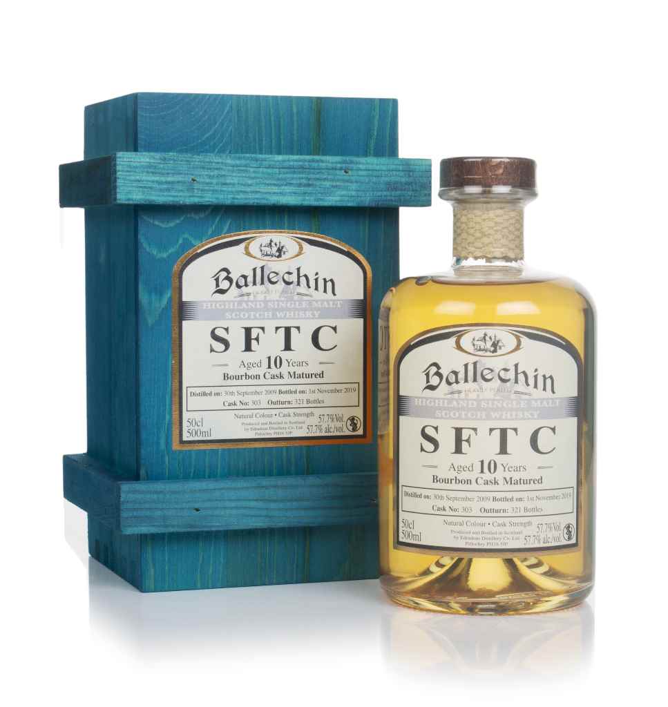 Ballechin 10 Year Old 2009 (cask 303) - Straight From The Cask 50cl product image