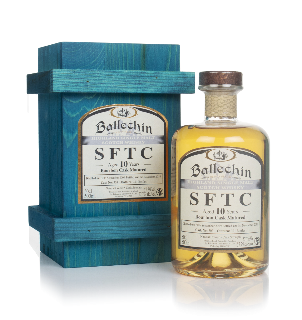 Ballechin 10 Year Old 2009 (cask 303) - Straight From The Cask 50cl product image