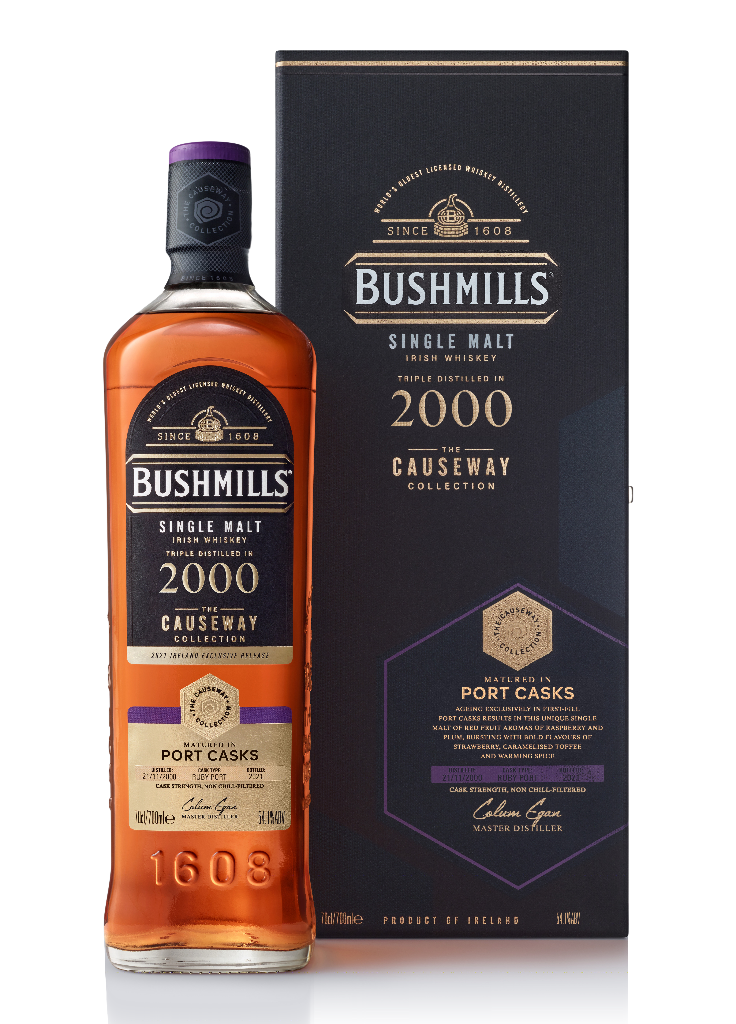 Bushmills Causeway Collection 2000 Port Cask Finish 70cl product image