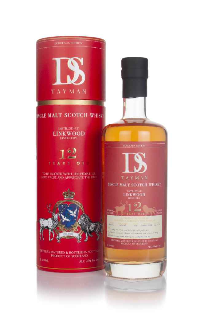 Linkwood 12 Year Old 2008 Bordeaux Edition - DS Tayman 70cl product image