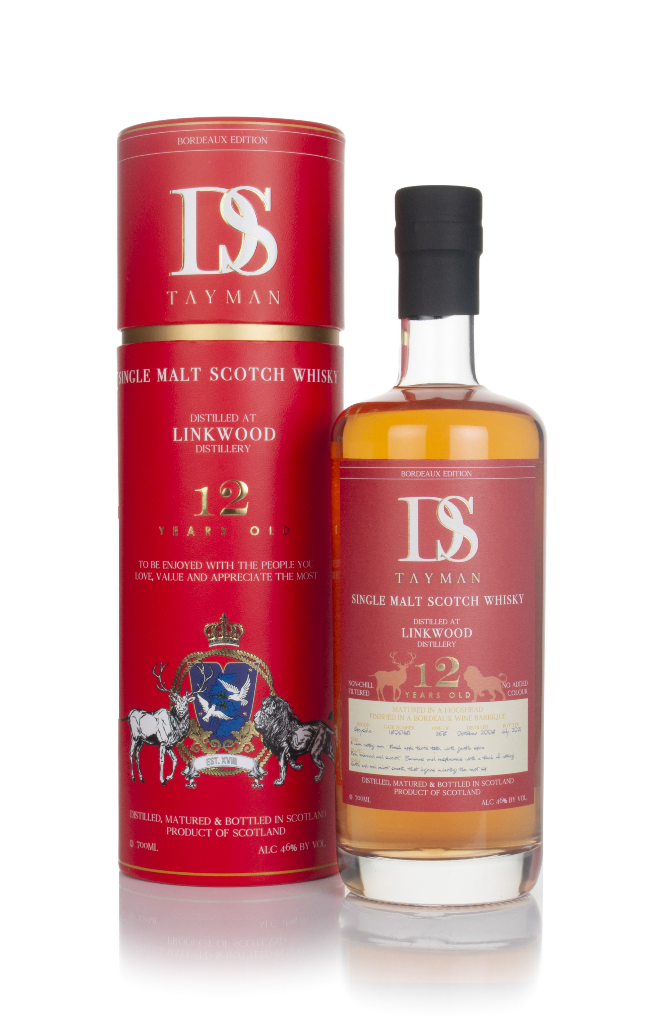Linkwood 12 Year Old 2008 Bordeaux Edition - DS Tayman 70cl product image