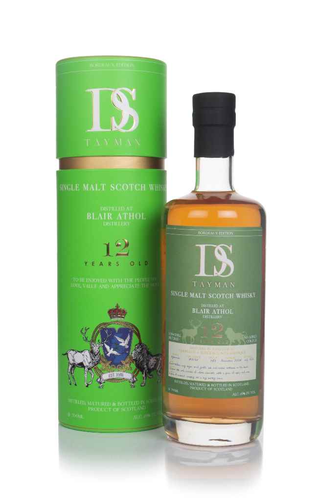Blair Athol 12 Year Old 2008 Bordeaux Edition - DS Tayman 70cl product image