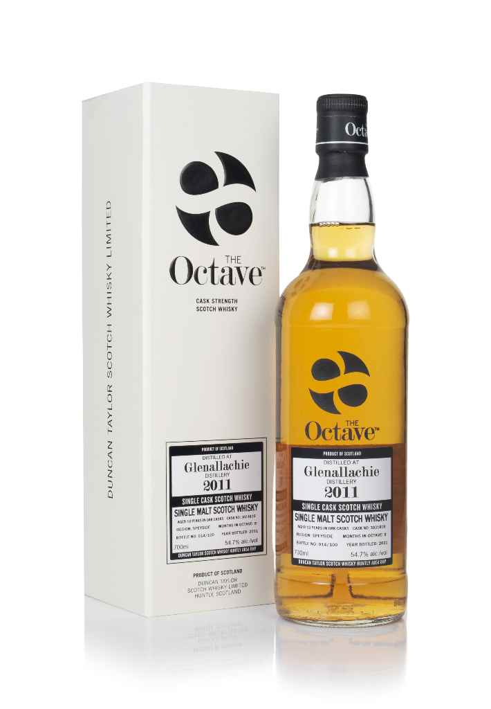 GlenAllachie 10 Year Old 2011 (cask 3031819) - The Octave (Duncan Taylor) 70cl product image