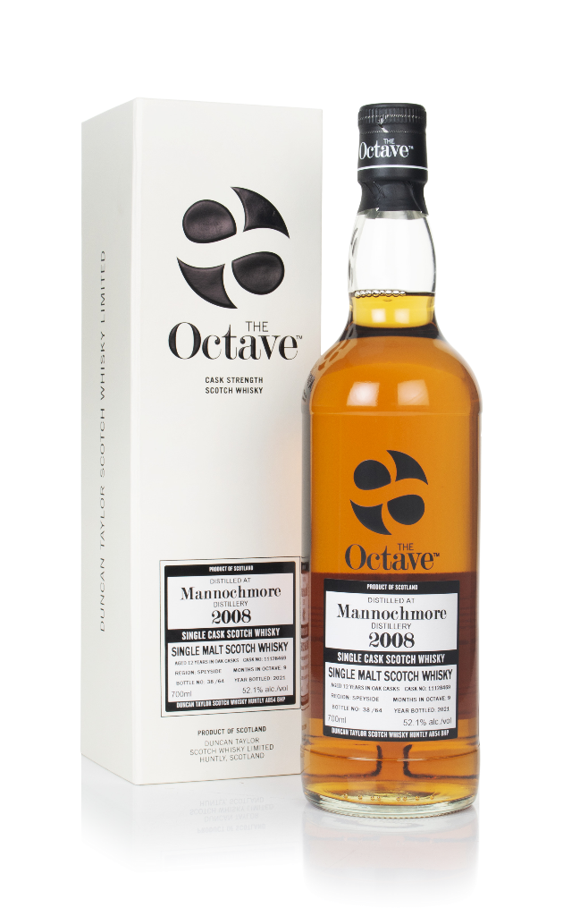 Mannochmore 12 Year Old 2008 (cask 11128469)  - The Octave (Duncan Taylor) 70cl product image