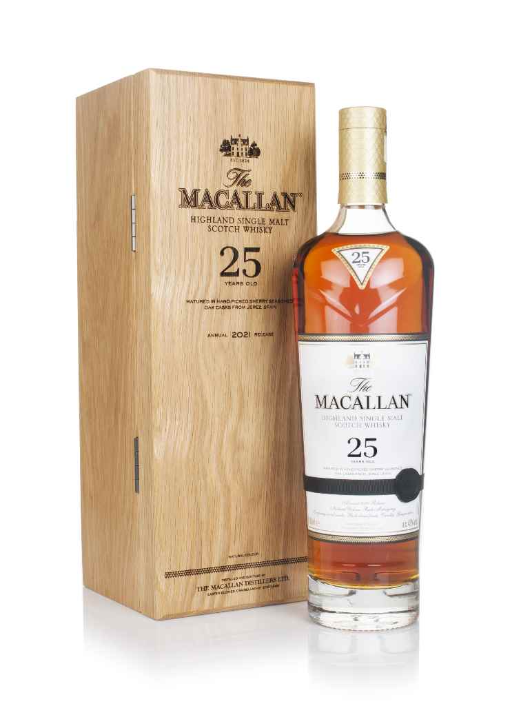 The Macallan 25 Year Old Sherry Oak (2021 Release) 70cl product image