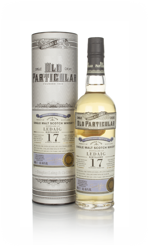 Ledaig 17 Year Old 2002 (cask 13133) - Old Particular (Douglas Laing) 50cl product image