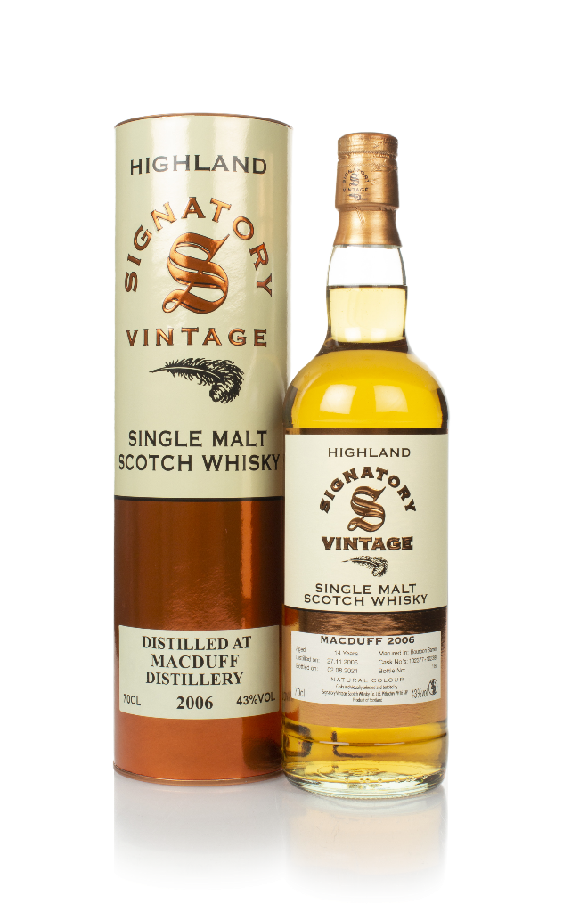 Macduff 14 Year Old 2006 (casks 102377 & 102389) - Signatory 70cl product image