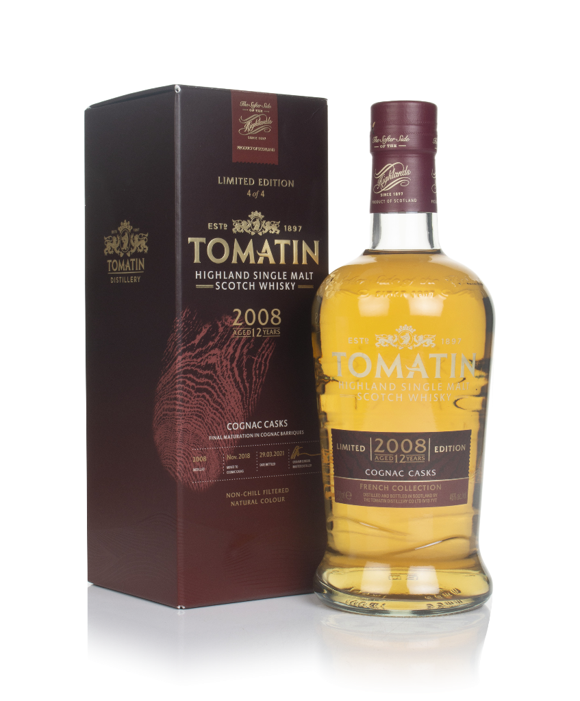 Tomatin 12 Year Old 2008 Cognac Cask Finish - French Collection 70cl product image