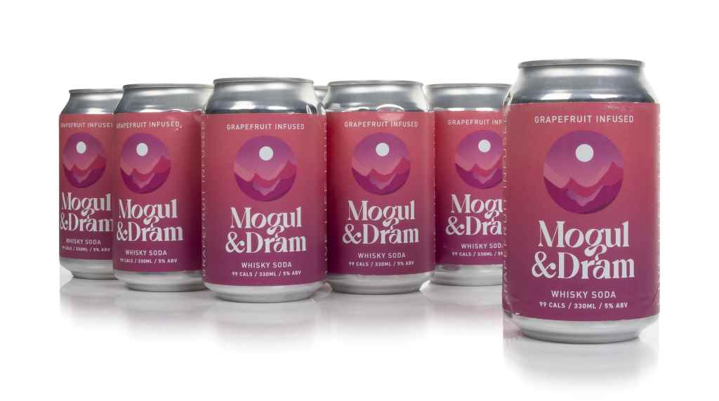 Mogul & Dram Grapefruit Infused Whisky & Soda (12 x 330ml) 396cl product image