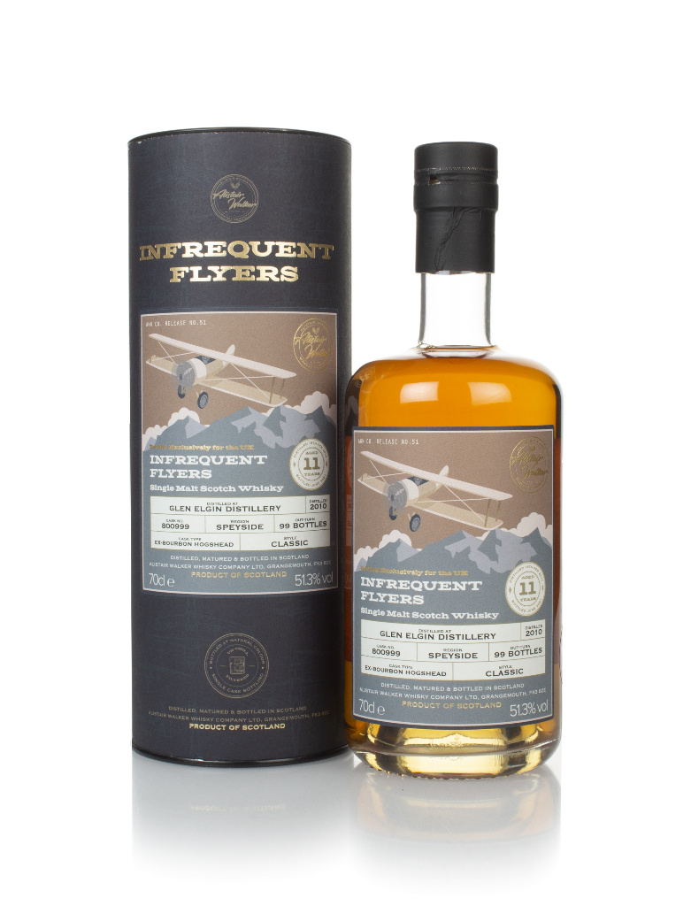 Glen Elgin 11 Year Old 2010 (cask 800999) - Infrequent Flyers (Alistair Walker) 70cl product image