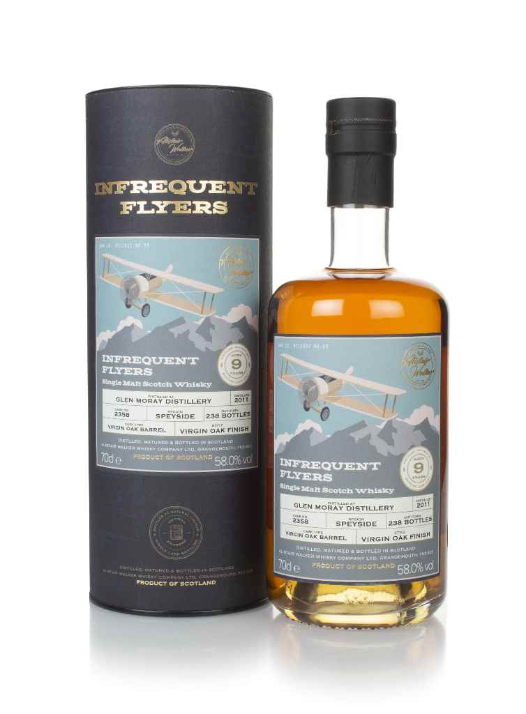 Glen Moray 9 Year Old 2011 (cask 2358) - Infrequent Flyers (Alistair Walker) 70cl product image