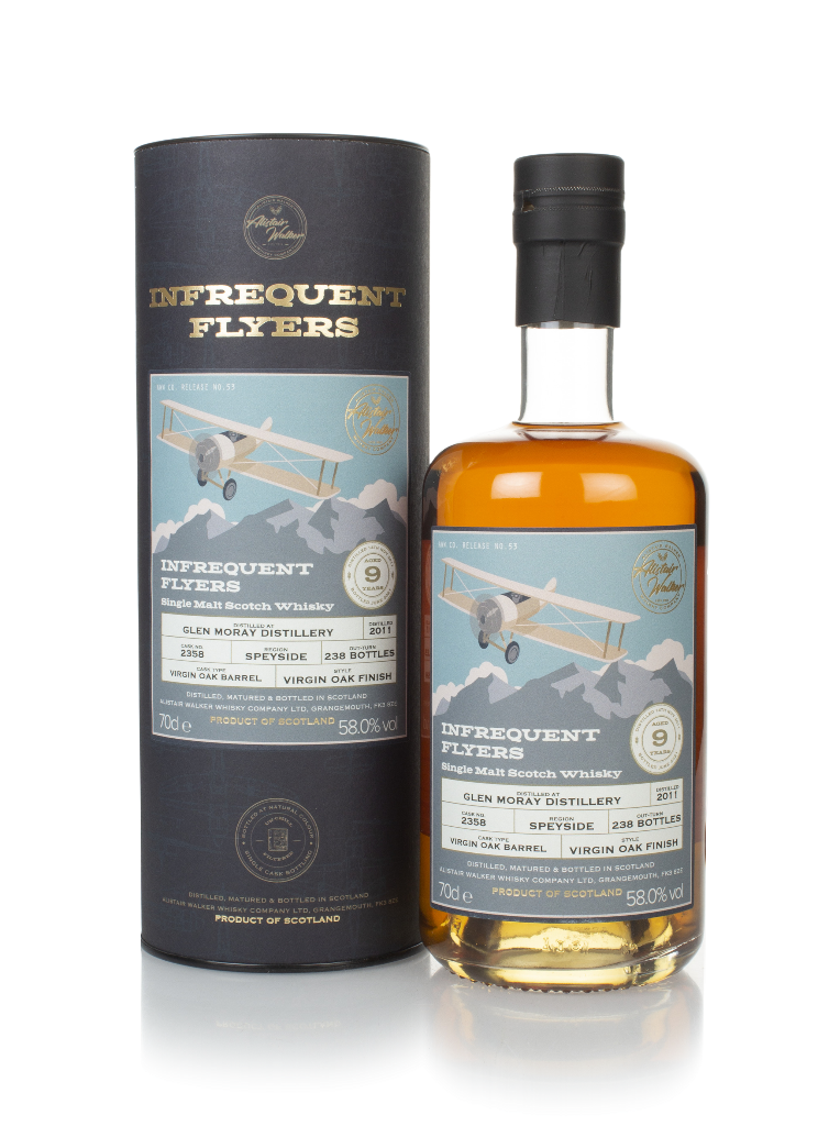 Glen Moray 9 Year Old 2011 (cask 2358) - Infrequent Flyers (Alistair Walker) 70cl product image