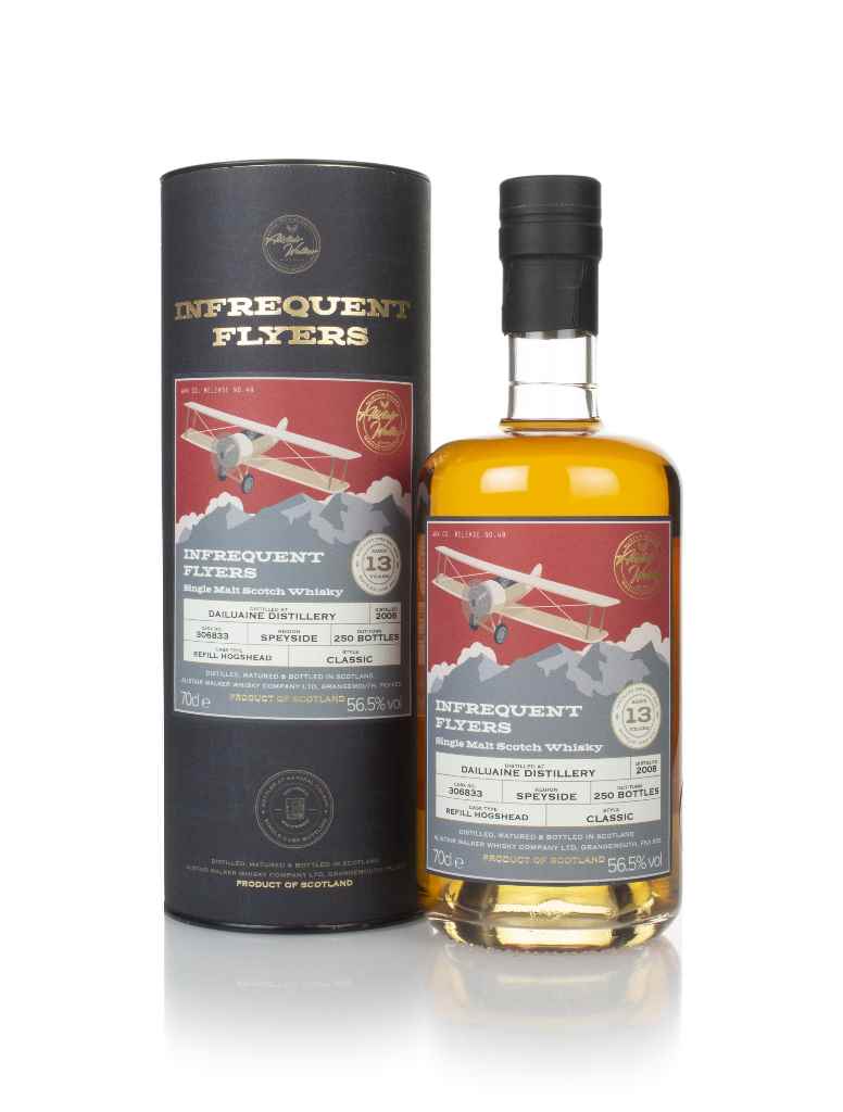 Dailuaine 13 Year Old 2008 (cask 306833) - Infrequent Flyers (Alistair Walker) 70cl product image