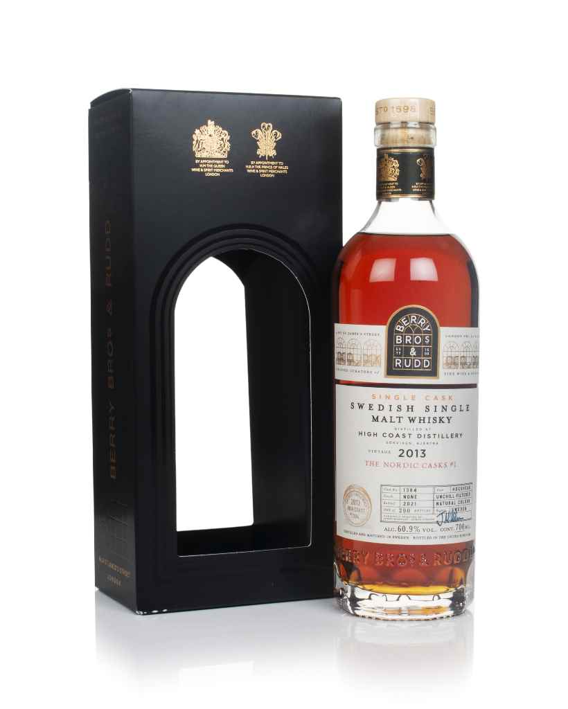 High Coast 2013 (bottled 2021) (cask 1384) - Berry Bros. & Rudd 70cl product image