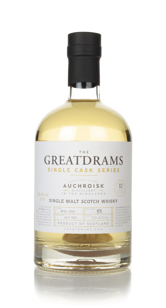 Auchroisk 12 Year Old 2009 (cask GD-AUC09) - Single Cask Series (GreatDrams) 50cl product image