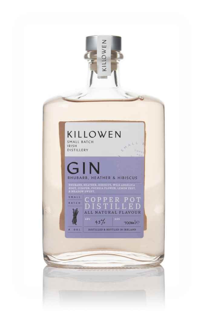Killowen Rhubarb, Heather & Hibiscus Gin 70cl product image