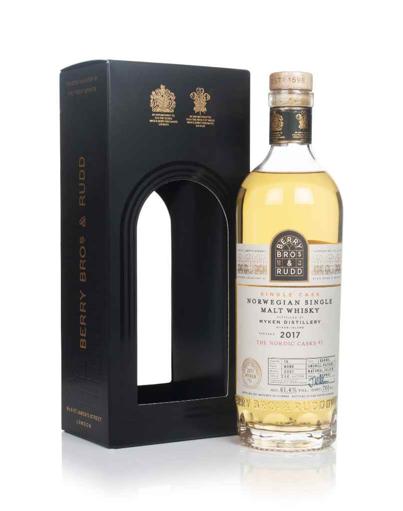 Myken 2017 (bottled 2021) (cask 15) - Berry Bros. & Rudd 70cl product image