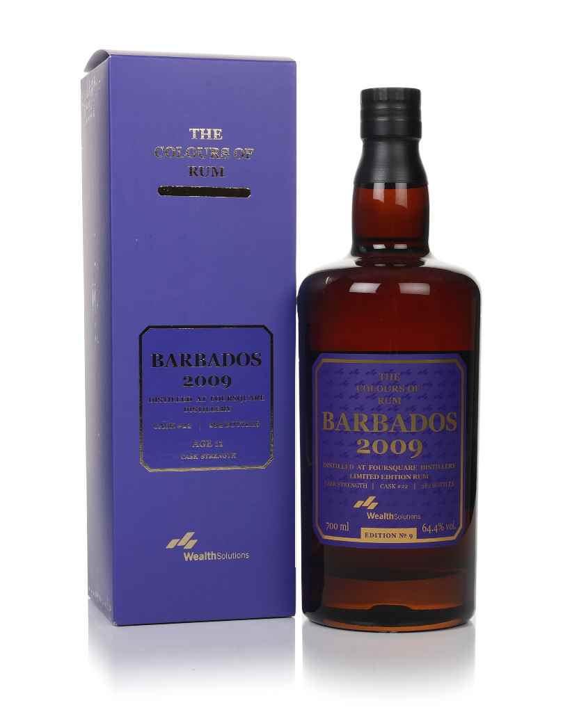 Foursquare 11 Year Old 2009 Barbados Edition No. 9 - The Colours of Rum (Wealth Solutions) 70cl product image