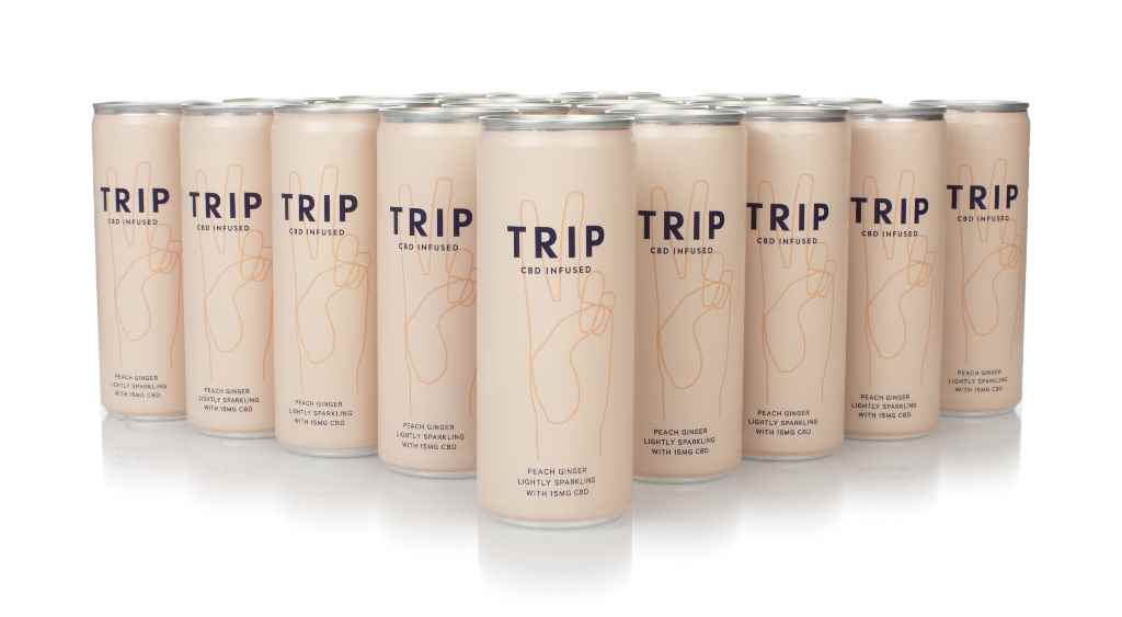 TRIP Peach Ginger CBD Drink (24 x 250ml) 600cl product image