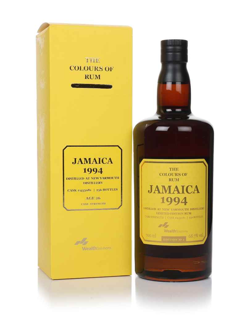 New Yarmouth 26 Year Old 1994 Jamaica Edition No. 1 - The Colours of Rum (Wealth Solutions) 70cl product image