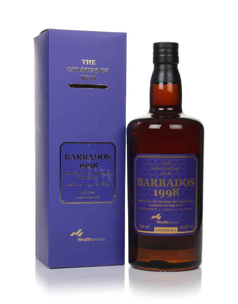 Foursquare 22 Year Old 1998 Barbados Edition No. 3 - The Colours of Rum (Wealth Solutions) 70cl product image