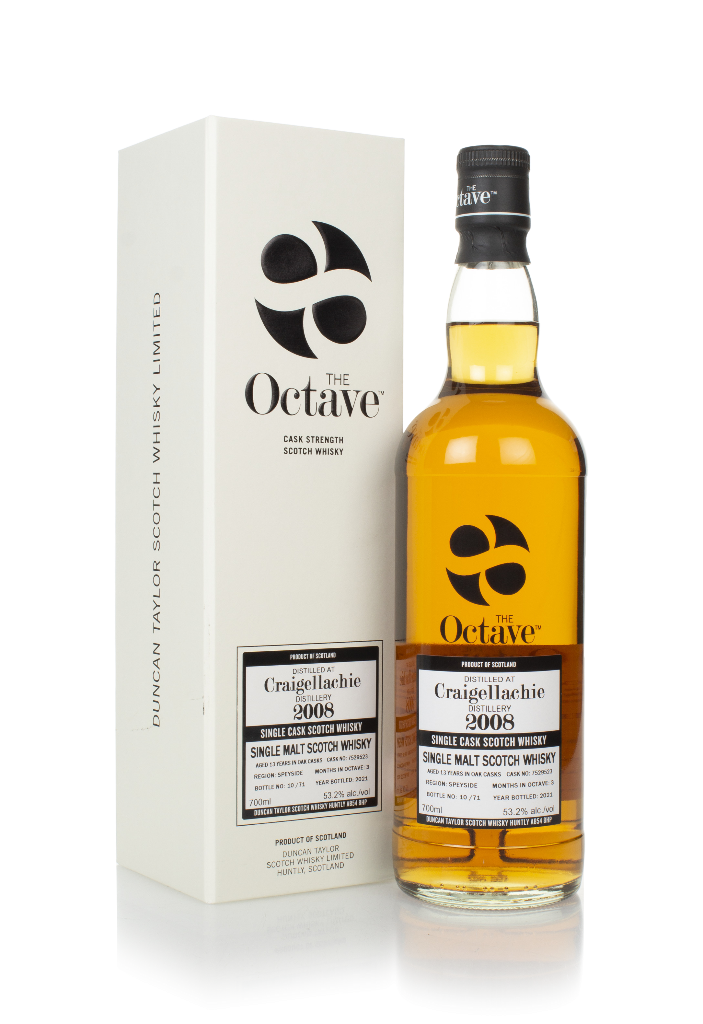 Craigellachie 13 Year Old 2008 (cask 7529523) - The Octave (Duncan Taylor) 70cl product image