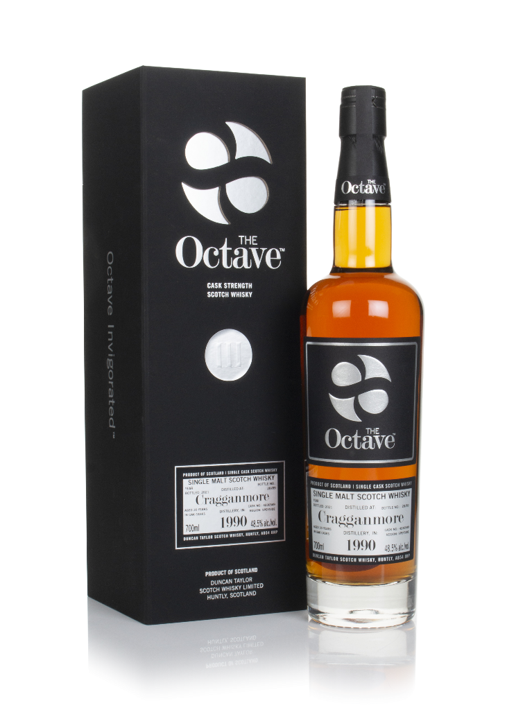 Cragganmore 30 Year Old 1990  (cask 4230549) - The Octave (Duncan Taylor) 70cl product image