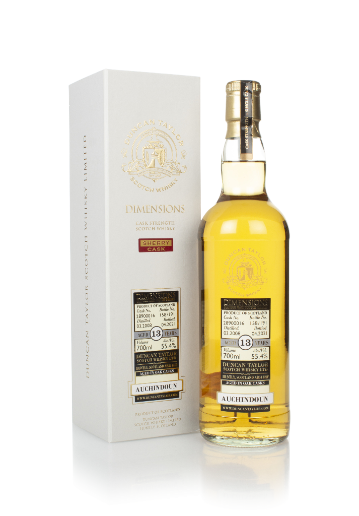 Auchindoun 13 Year Old (cask 28900016) - Dimensions (Duncan Taylor) 70cl product image
