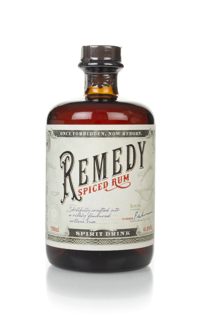 Remedy Spiced Rum 70cl product image