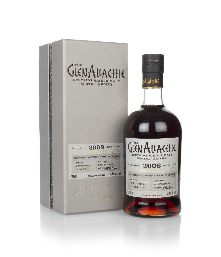 GlenAllachie 12 Year Old (cask 849) - Single Cask - Master of Malt Exclusive 70cl product image