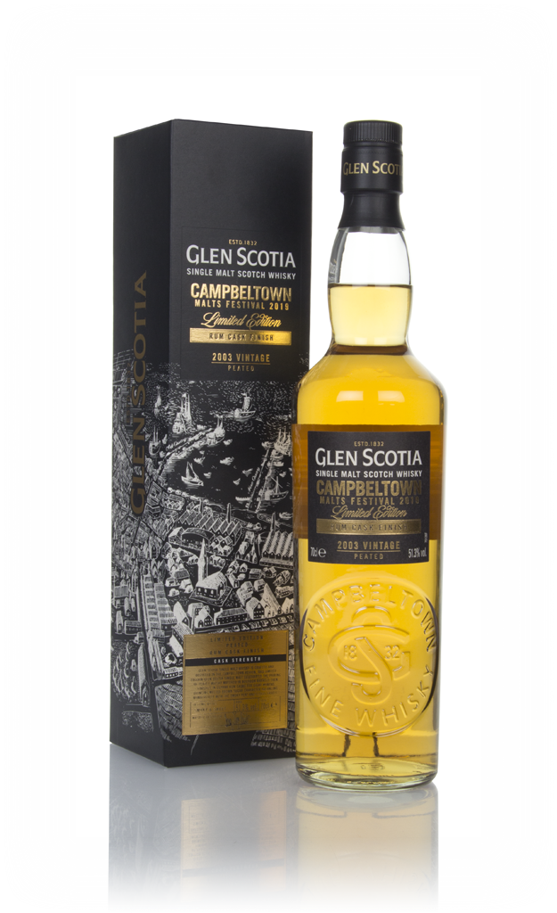 Glen Scotia 2003 Rum Cask Finish - Campbeltown Malts Festival 2019 70cl product image