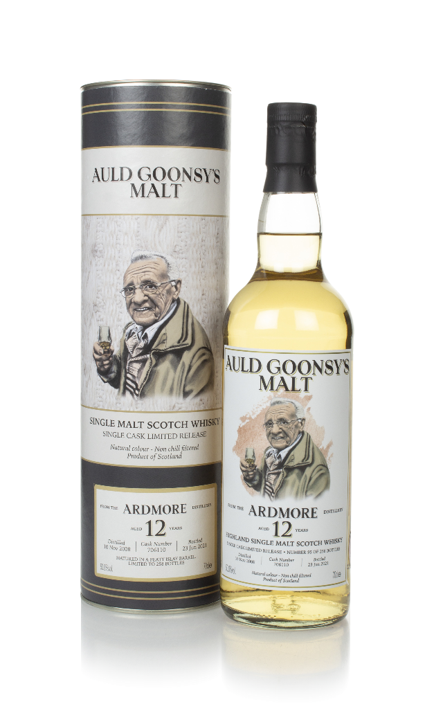 Ardmore 12 Year Old 2008 (cask 706110) - Auld Goonsy's Malt 70cl product image
