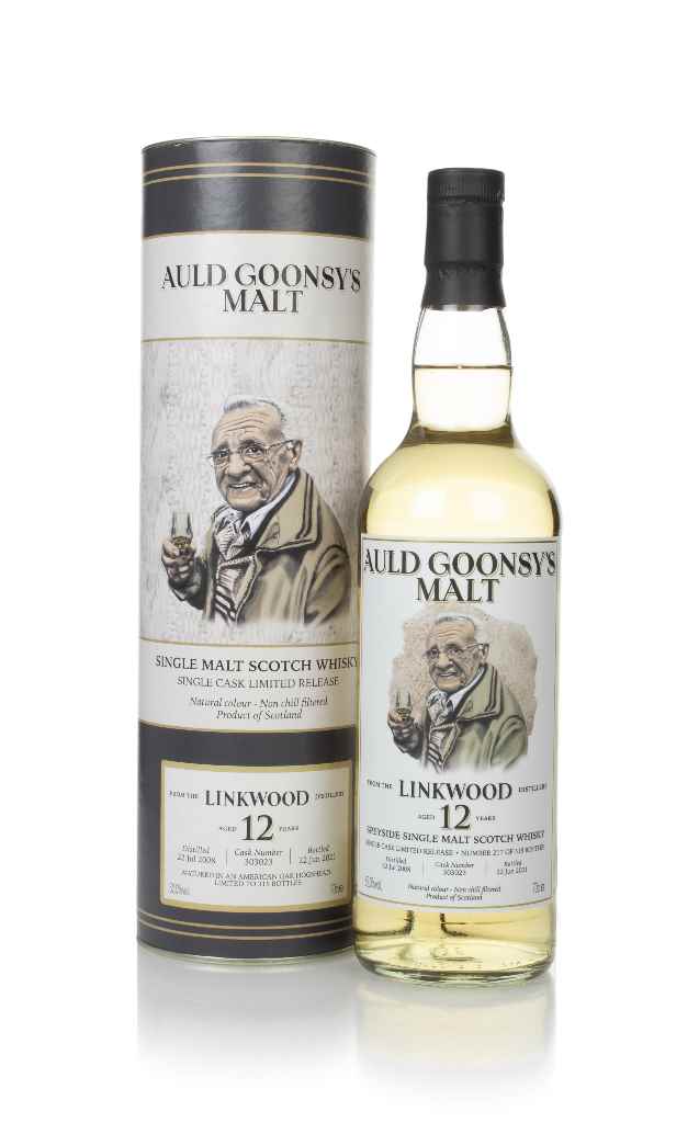 Linkwood 12 Year Old 2008 (cask 303023) - Auld Goonsy's Malt 70cl product image