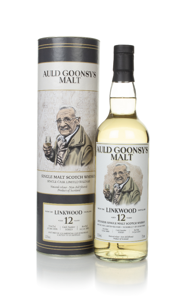 Linkwood 12 Year Old 2008 (cask 303023) - Auld Goonsy's Malt 70cl product image