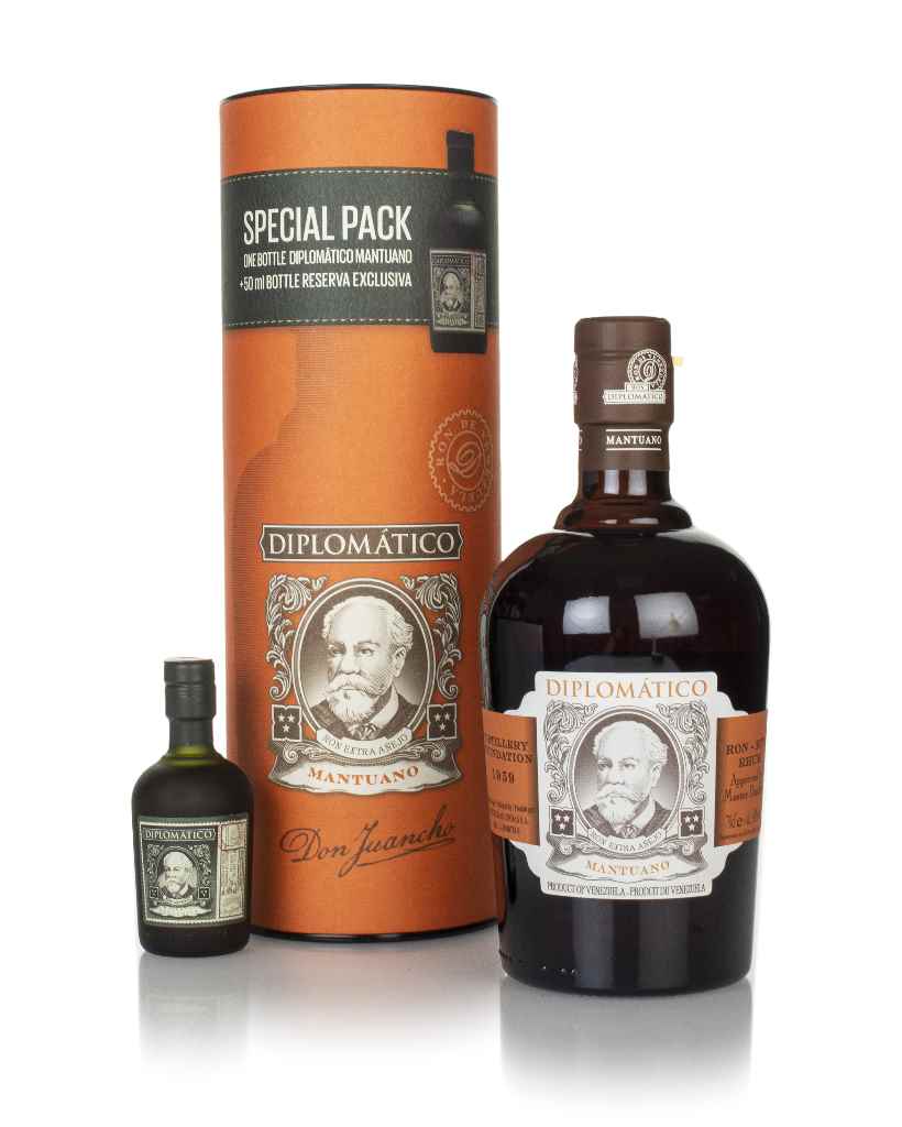 Diplomático Mantuano Gift Pack 75cl product image