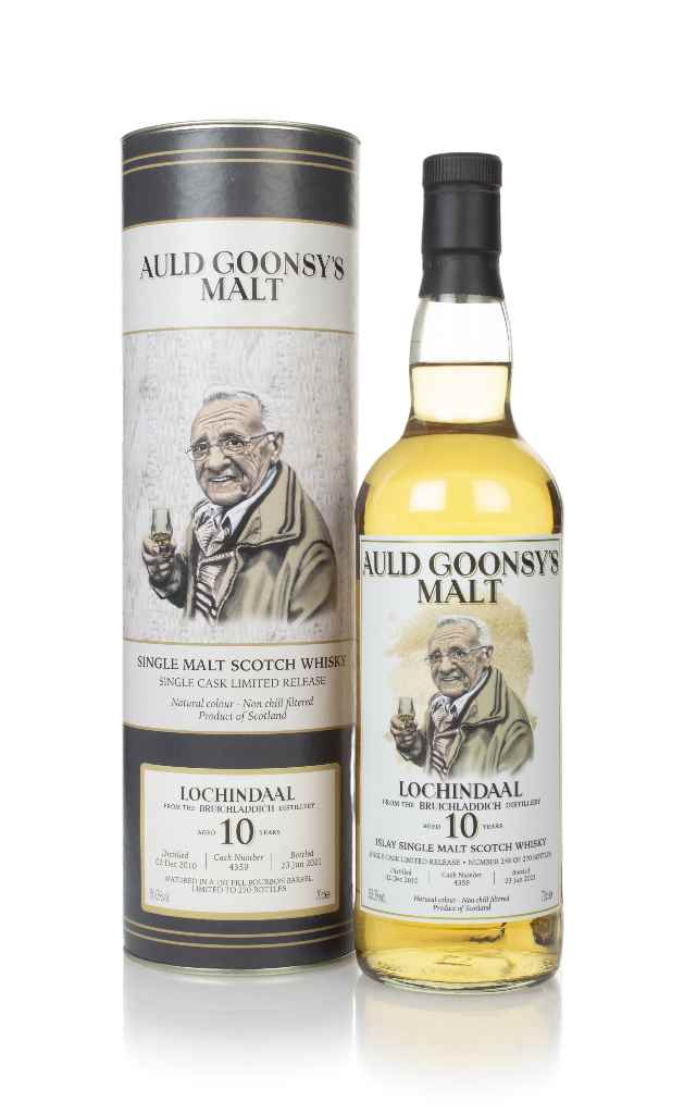 Lochindaal 10 Year Old 2010 (cask 4359) - Auld Goonsy's Malt 70cl product image