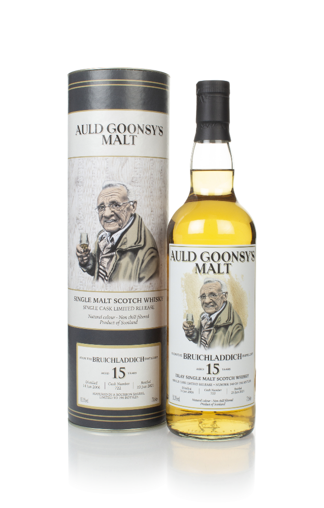 Bruichladdich 15 Year Old 2006 (cask 722) - Auld Goonsy's Malt 70cl product image