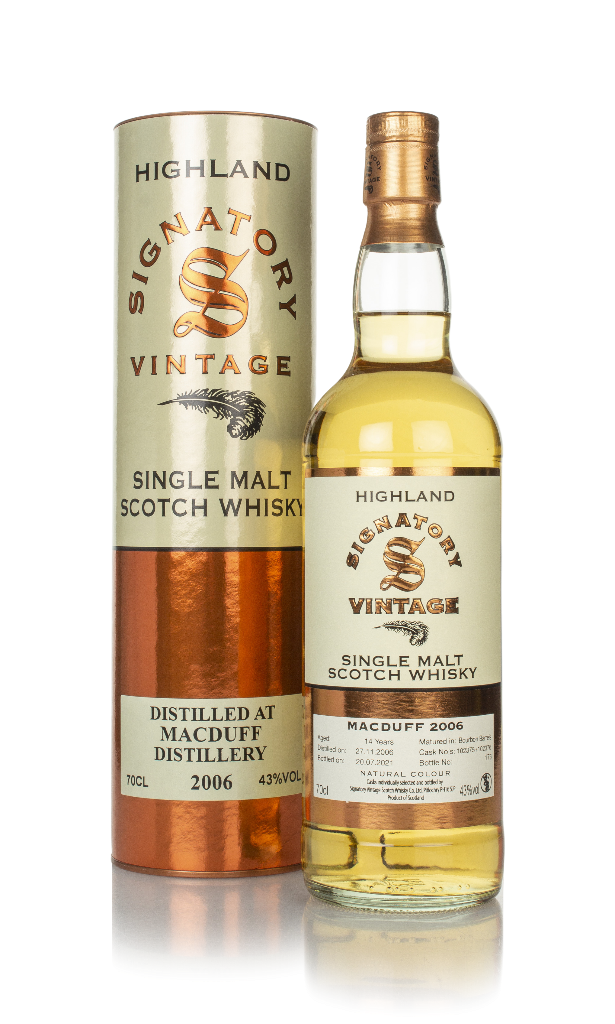 Macduff 14 Year Old 2006 (casks 102375 & 102376) - Signatory 70cl product image