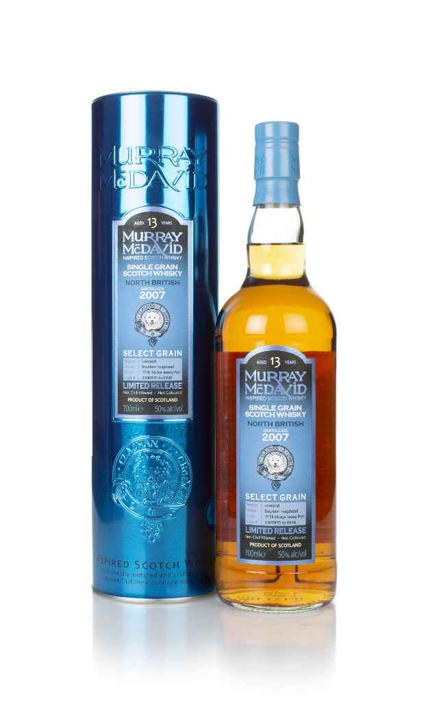 North British 13 Year Old 2007 (casks 3306935 - 3306938) - Select Grain (Murray McDavid) 70cl product image