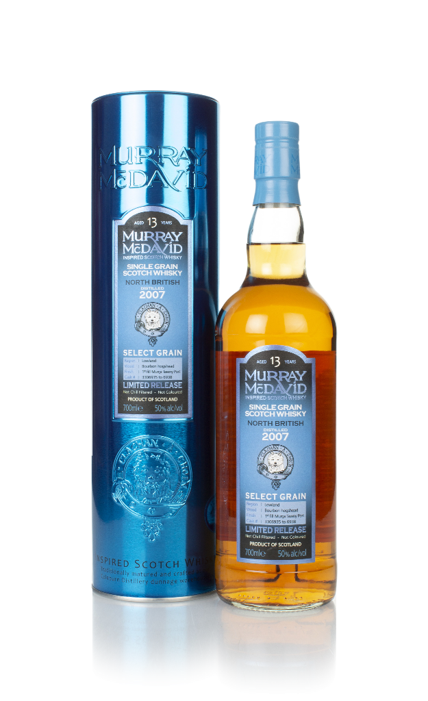 North British 13 Year Old 2007 (casks 3306935 - 3306938) - Select Grain (Murray McDavid) 70cl product image