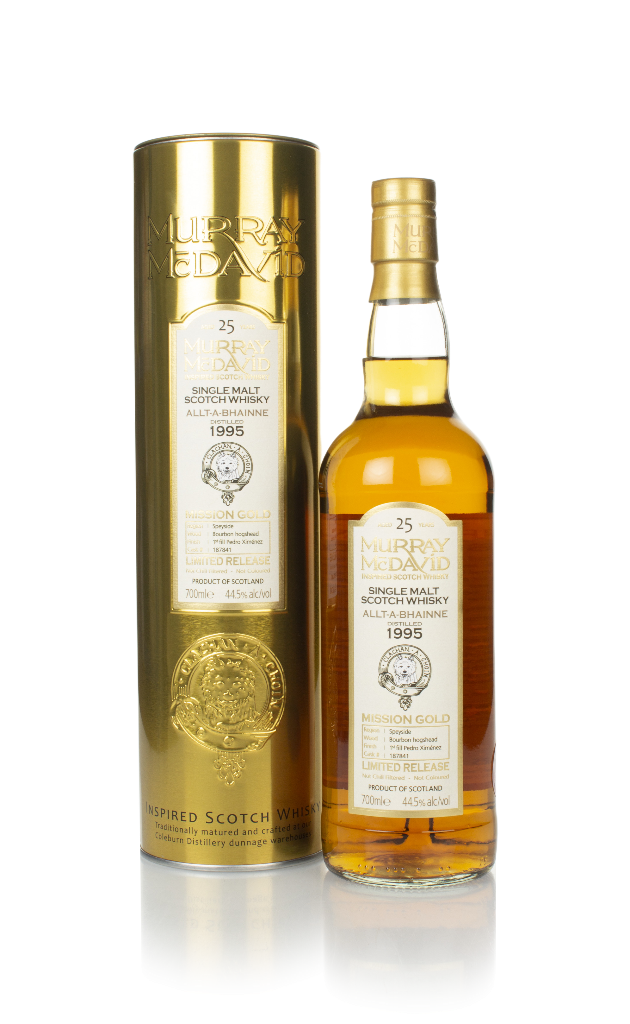 Allt-á-Bhainne 25 Year Old 1995 (cask 187841) - Mission Gold (Murray McDavid) 70cl product image