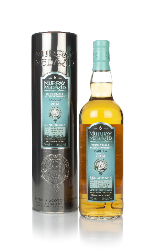 Caol Ila 6 Year Old 2014 (casks 2005618/19/23) - Benchmark (Murray McDavid) 70cl product image