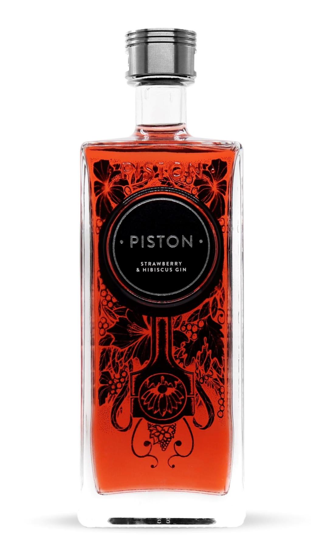 Piston Strawberry & Hibiscus Gin 70cl product image