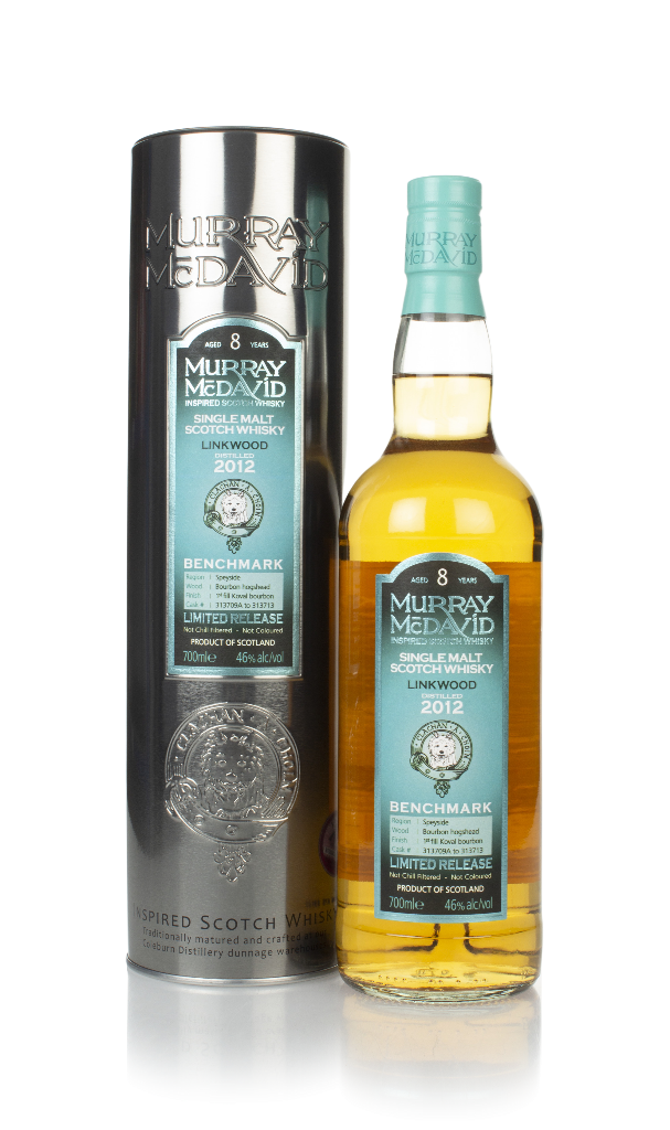 Linkwood 8 Year Old 2012 (casks 313709A - 313713) - Benchmark (Murray McDavid) 70cl product image