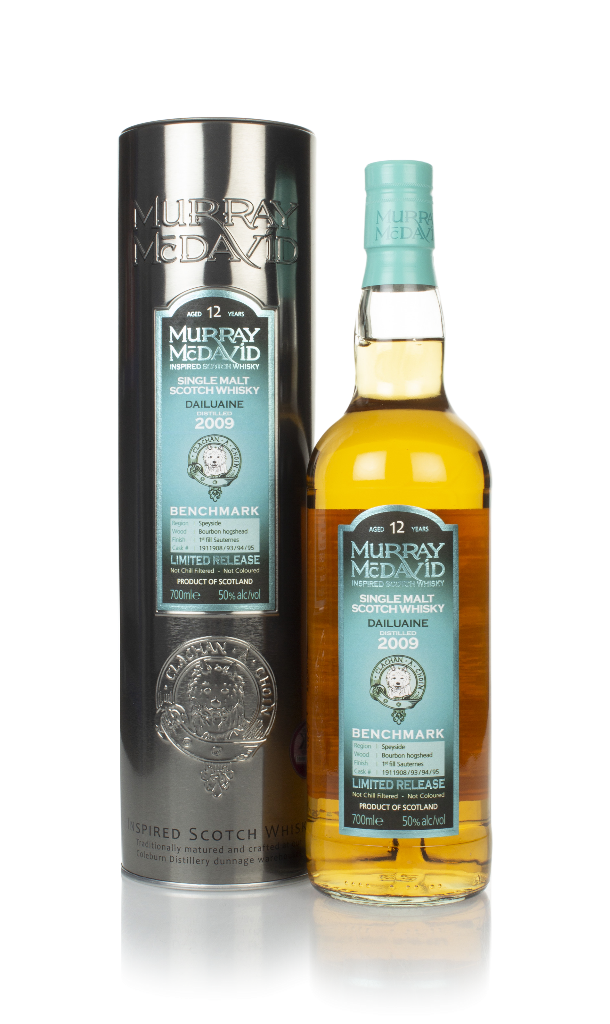 Dailuaine 12 Year Old 2009 (cask 1911908/93/94/95) - Benchmark (Murray McDavid) 70cl product image
