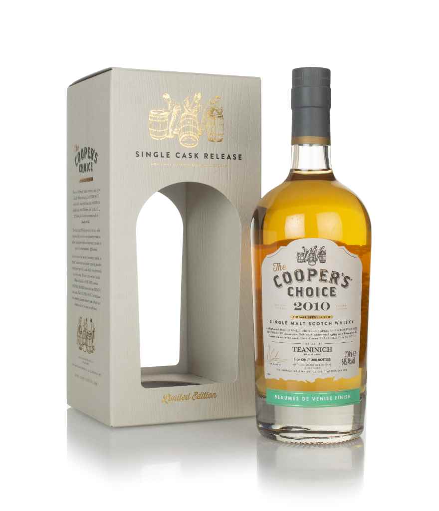 Teaninich 11 Year Old 2010 (cask 707329) - The Cooper's Choice (The Vintage Malt Whisky Co.) 70cl product image
