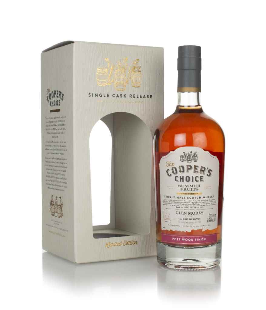 Glen Moray Summer Fruits (cask 7220) - The Cooper's Choice (The Vintage Malt Whisky Co.) 70cl product image