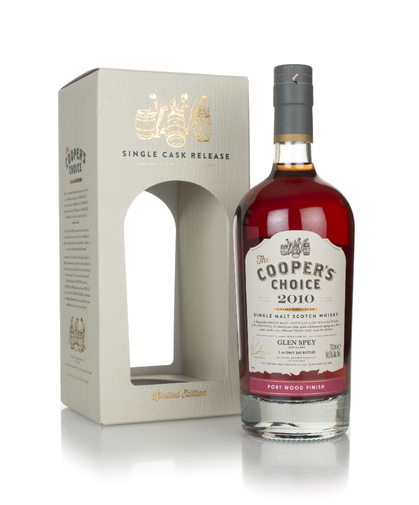 Glen Spey 11 Year Old 2010 (cask 803007) - The Cooper's Choice (The Vintage Malt Whisky Co.) 70cl product image