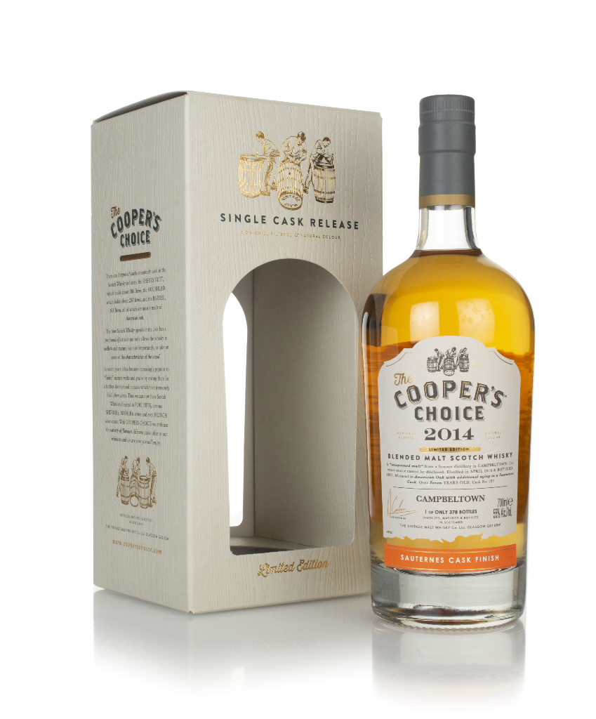 Campbeltown 7 Year Old 2014 (cask 127) - The Cooper's Choice (The Vintage Malt Whisky Co.) 70cl product image